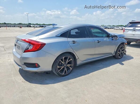 19XFC1F74ME001449 2021 HONDA CIVIC Silver Հետևի աջ