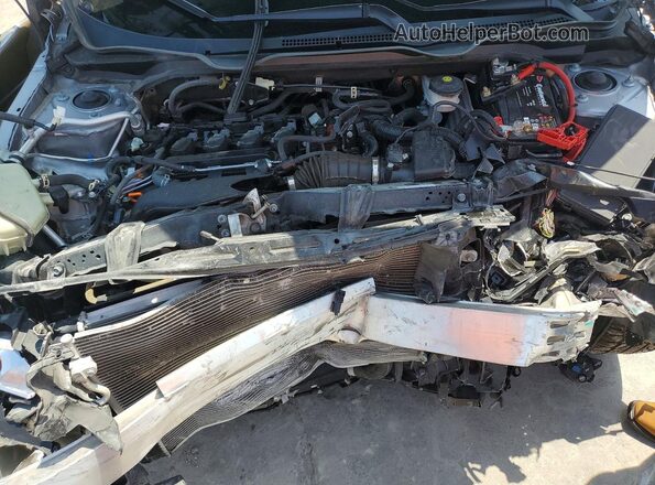 19XFC1F74ME001449 2021 HONDA CIVIC Silver Սալոնի հետևի տեսք