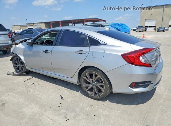19XFC1F74ME001449 2021 HONDA CIVIC Silver Հետևի ձախ