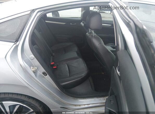 19XFC1F75GE030043 2016 HONDA CIVIC Silver Widok naklejki z numerem VIN