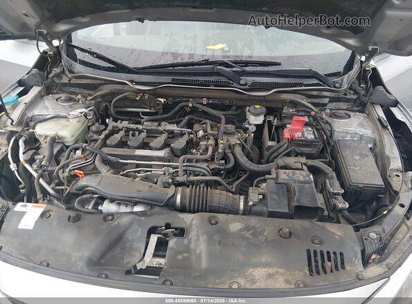 19XFC1F75GE030043 2016 HONDA CIVIC Silver Widok z tyłu