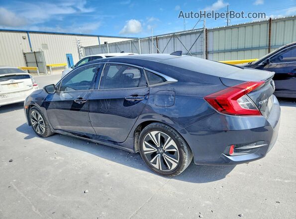 19XFC1F75GE032102 2016 HONDA CIVIC Black Հետևի ձախ