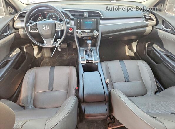 19XFC1F75GE032102 2016 HONDA CIVIC Black Առջևի վահանակի տեսք