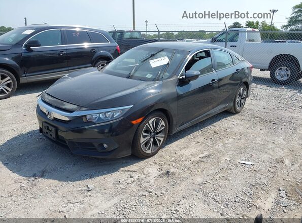 19XFC1F75HE030223 2017 HONDA CIVIC Black Front left
