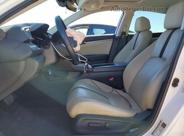 19XFC1F75KE019293 2019 HONDA CIVIC White Front interior view