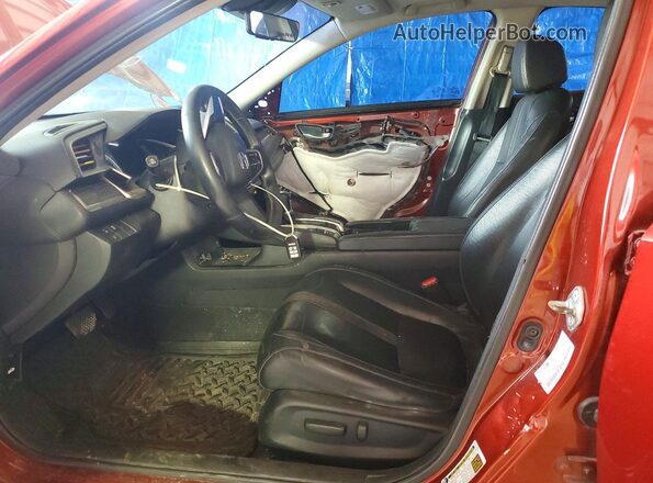 19XFC1F75LE006674 2020 HONDA CIVIC Red წინა სალონის ხედი