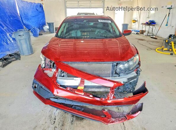 19XFC1F75LE006674 2020 HONDA CIVIC Red წინა ხედი