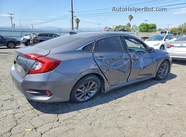 19XFC1F76KE216053 2019 HONDA CIVIC Charcoal უკანა მარჯვენა