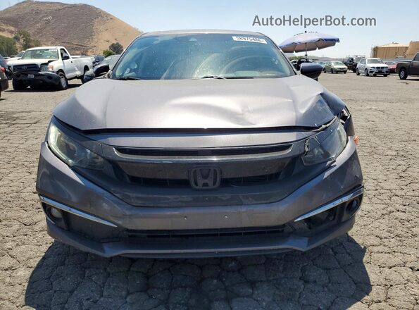 19XFC1F76KE216053 2019 HONDA CIVIC Charcoal წინა ხედი