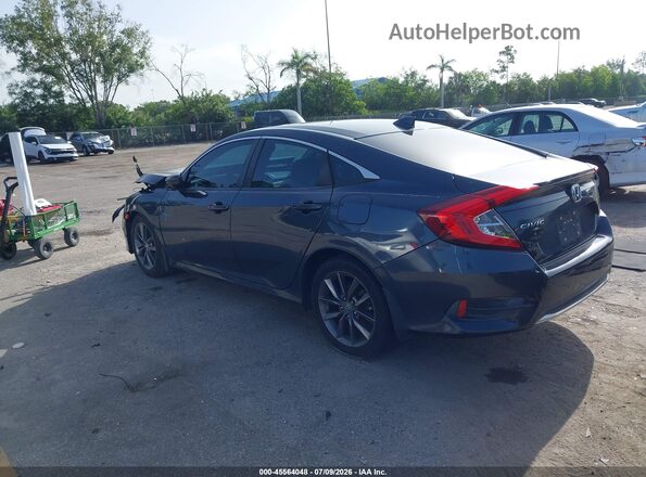 19XFC1F76LE002620 2020 HONDA CIVIC Gray Trasero izquierdo