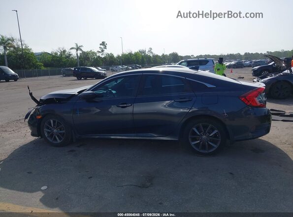 19XFC1F76LE002620 2020 HONDA CIVIC Gray Vista interior de 360 grados