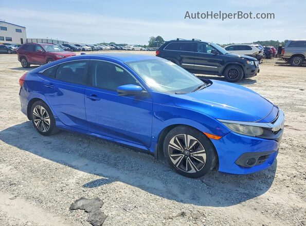 19XFC1F77GE003149 2016 HONDA CIVIC Blue Delantero derecho