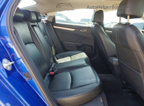 19XFC1F77GE003149 2016 HONDA CIVIC Blue Vista de los asientos traseros