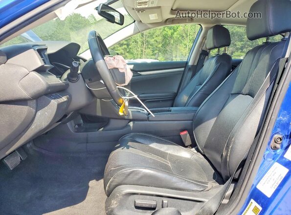 19XFC1F77GE003149 2016 HONDA CIVIC Blue Vista interior delantera