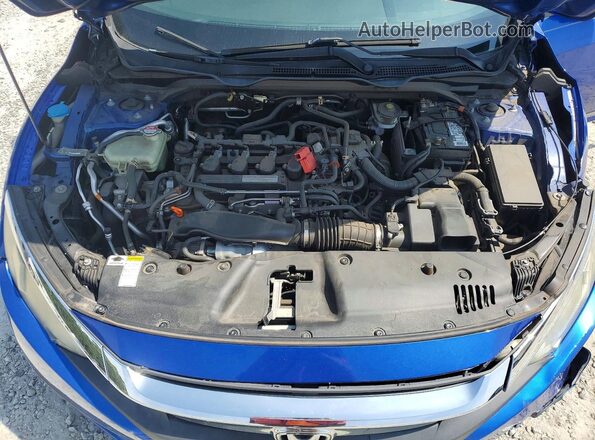 19XFC1F77GE003149 2016 HONDA CIVIC Blue Vista interior trasera