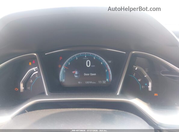 19XFC1F77GE025801 2016 HONDA CIVIC Silver Widok tylnych siedzeń