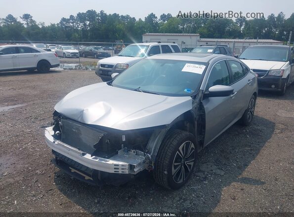 19XFC1F77GE025801 2016 HONDA CIVIC Silver Widok z przodu