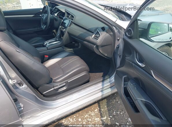 19XFC1F77GE025801 2016 HONDA CIVIC Silver Widok wnętrza z przodu