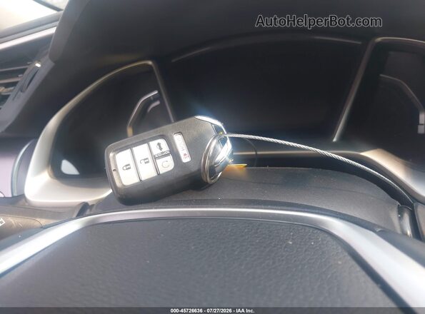 19XFC1F77GE025801 2016 HONDA CIVIC Silver Widok deski rozdzielczej