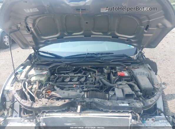 19XFC1F77GE025801 2016 HONDA CIVIC Silver Widok z tyłu