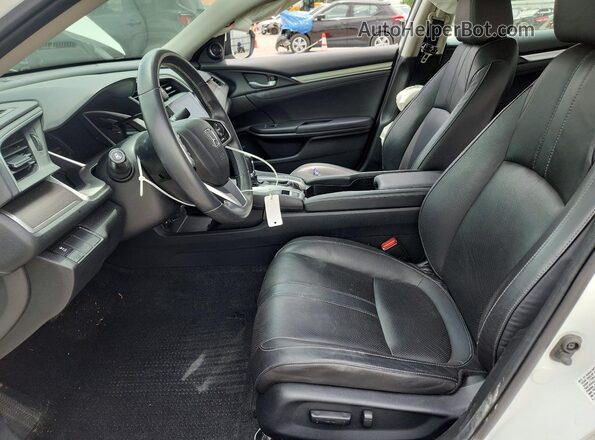 19XFC1F77GE039620 2016 HONDA CIVIC White წინა სალონის ხედი