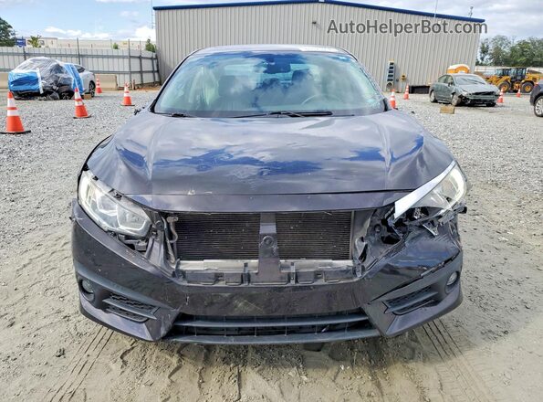 19XFC1F77HE004769 2017 HONDA CIVIC Black Вид спереду