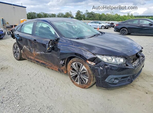19XFC1F77HE004769 2017 HONDA CIVIC Black Передня права чверть