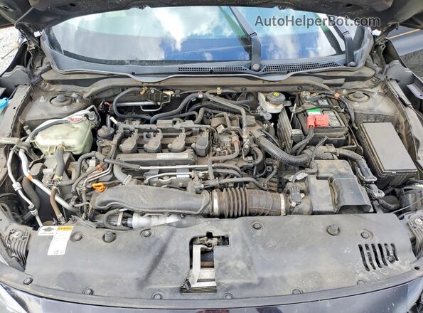 19XFC1F77HE004769 2017 HONDA CIVIC Black Вид задньої частини салону