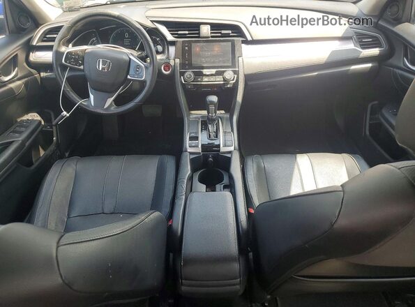 19XFC1F77HE013908 2017 HONDA CIVIC Blue Vista del salpicadero