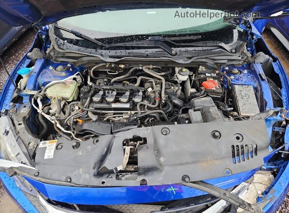 19XFC1F77HE013908 2017 HONDA CIVIC Blue Vista interior trasera