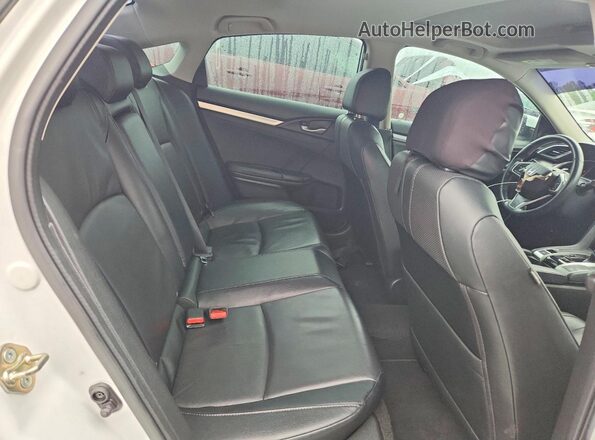 19XFC1F77HE017862 2017 HONDA CIVIC White Հետևի նստատեղերի տեսք