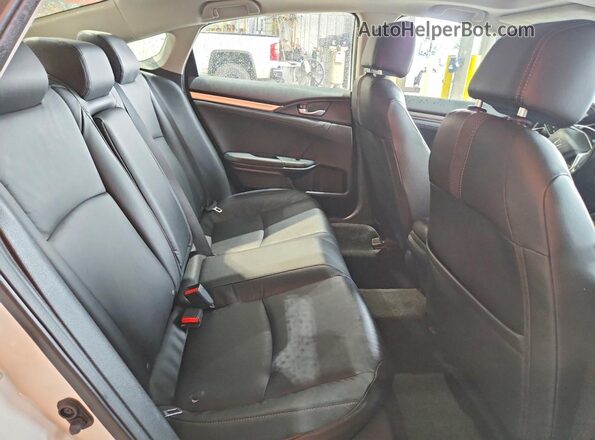 19XFC1F77KE009459 2019 HONDA CIVIC Белый Вид задних сидений