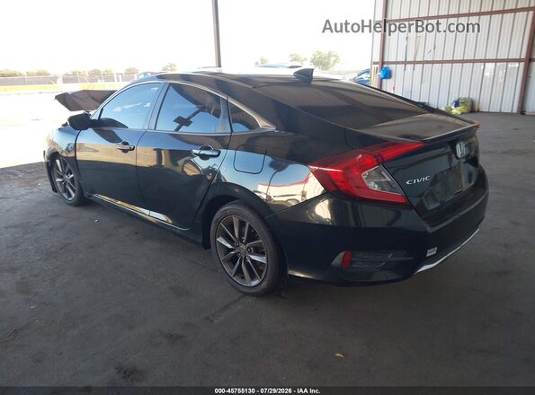 19XFC1F77KE202730 2019 HONDA CIVIC Black უკანა მარცხენა