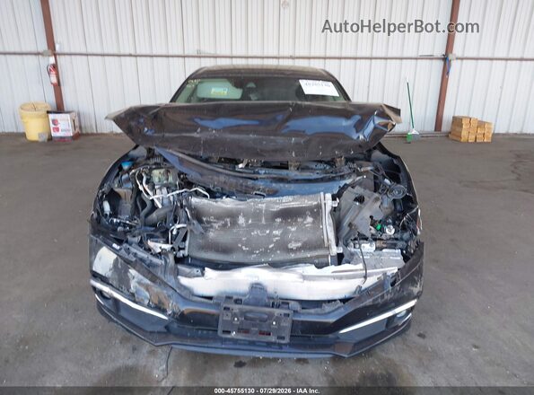 19XFC1F77KE202730 2019 HONDA CIVIC Black წინა ხედი