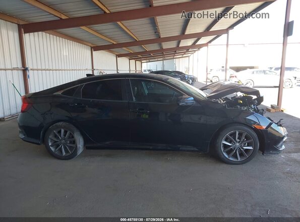 19XFC1F77KE202730 2019 HONDA CIVIC Black სალონის 360-გრადუსიანი ხედი