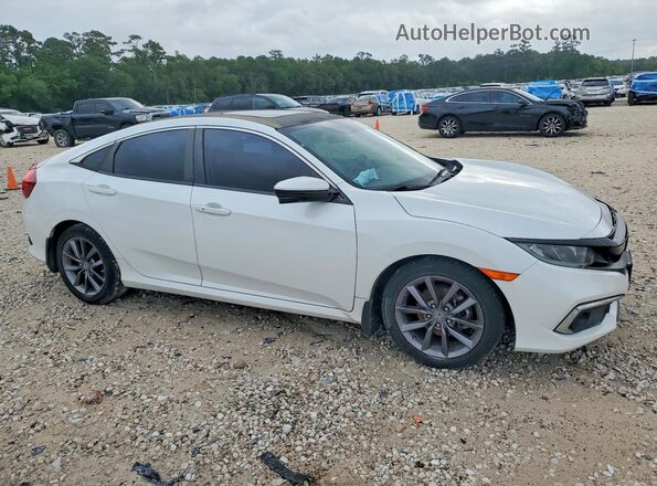 19XFC1F77LE012492 2020 HONDA CIVIC White Przód prawy