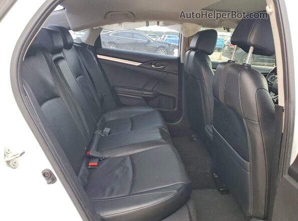 19XFC1F77LE012492 2020 HONDA CIVIC White Widok tylnych siedzeń
