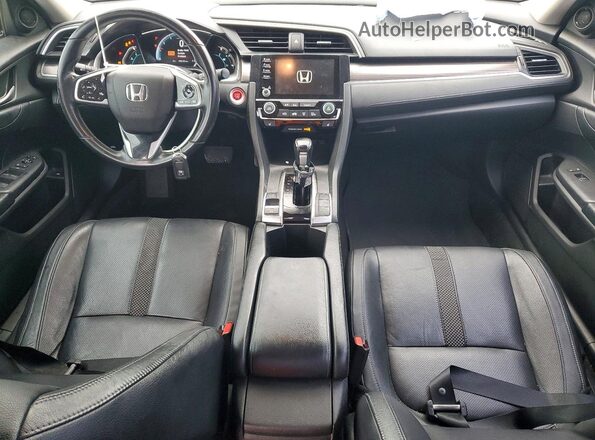 19XFC1F77LE012492 2020 HONDA CIVIC White Widok deski rozdzielczej