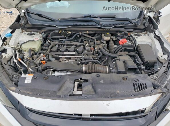 19XFC1F77LE012492 2020 HONDA CIVIC White Widok wnętrza z tyłu