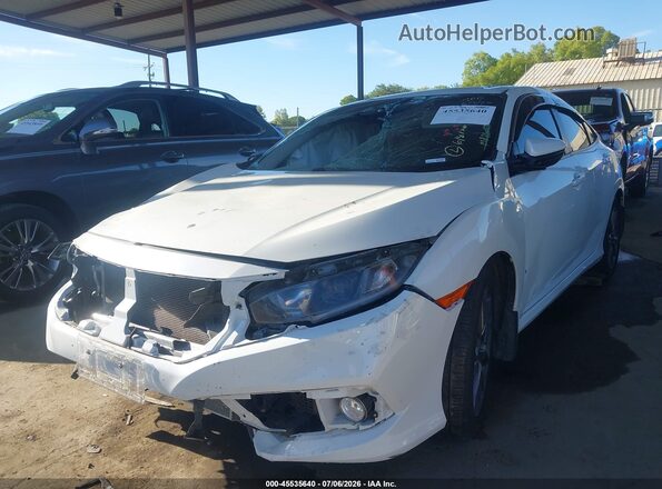 19XFC1F77LE015182 2020 HONDA CIVIC White Передня ліва чверть