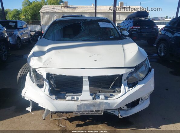 19XFC1F77LE015182 2020 HONDA CIVIC White Вид панелі приладів