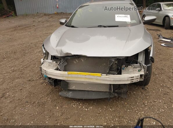 19XFC1F78GE210956 2016 HONDA CIVIC Gray წინა ხედი