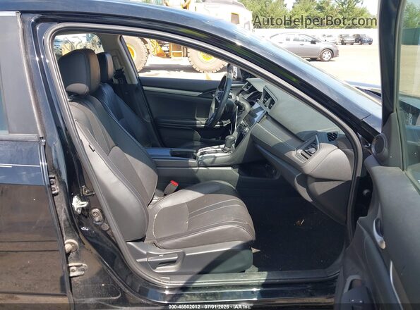 19XFC1F79GE030594 2016 HONDA CIVIC Black Front interior view