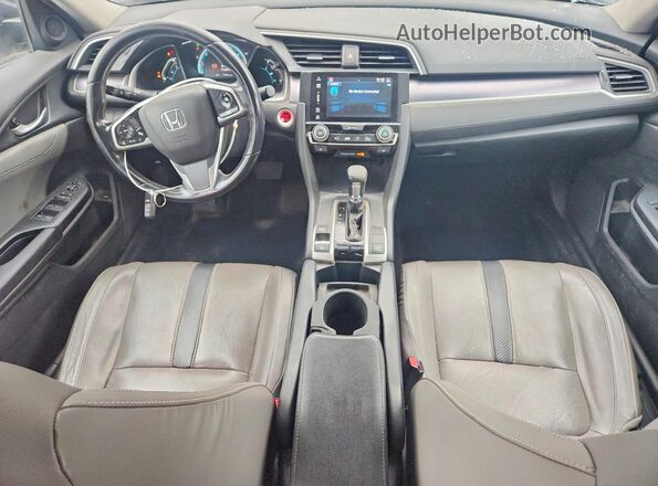 19XFC1F79GE220833 2016 HONDA CIVIC Gray Առջևի վահանակի տեսք