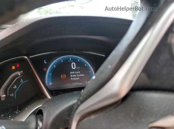 19XFC1F79GE220864 2016 HONDA CIVIC Silver ხელსაწყოთა პანელის ხედი
