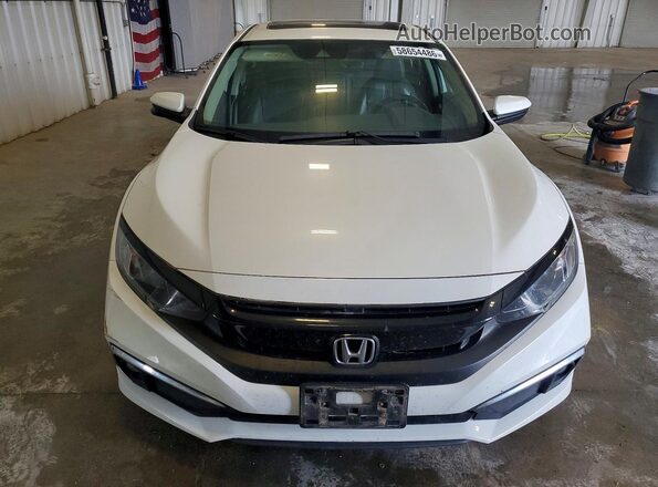 19XFC1F79KE013657 2019 HONDA CIVIC White Դիմացի տեսք