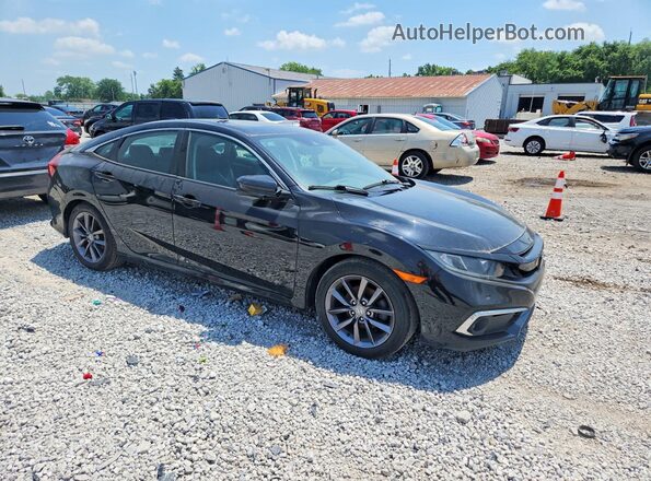 19XFC1F79ME008199 2021 HONDA CIVIC Black Передня права чверть
