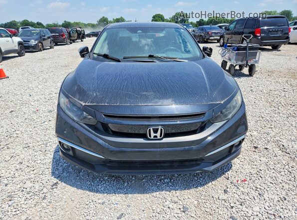 19XFC1F79ME008199 2021 HONDA CIVIC Black Вид спереду