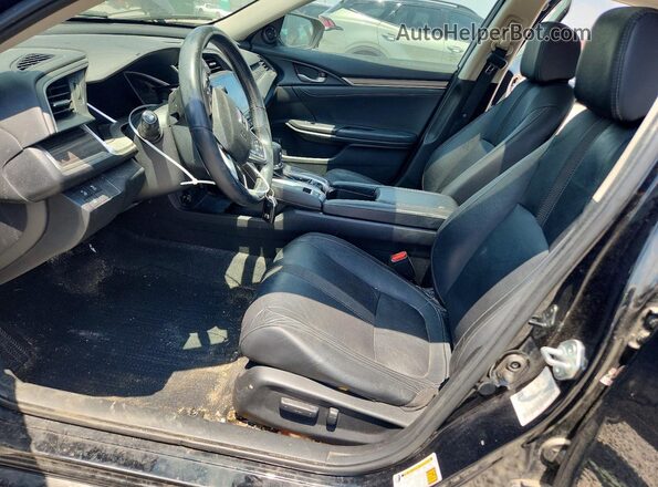 19XFC1F79ME008199 2021 HONDA CIVIC Black Вид салону спереду