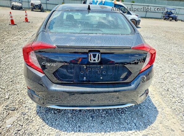 19XFC1F79ME008199 2021 HONDA CIVIC Black Вид ззаду